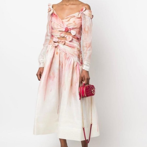 Zimmermann Dresses & Skirts - BNWT Zimmermann Dancer Asymmetric Midi Dress